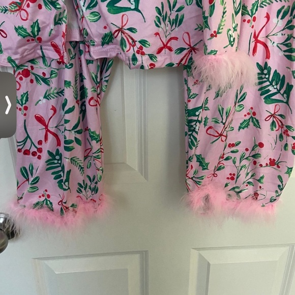 Holly Pink Silky PJs - Picture 4 of 5